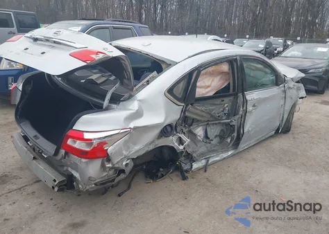 2019 Nissan Sentra Sv из США, поврежденный, VIN 3N1AB7AP0KY432909